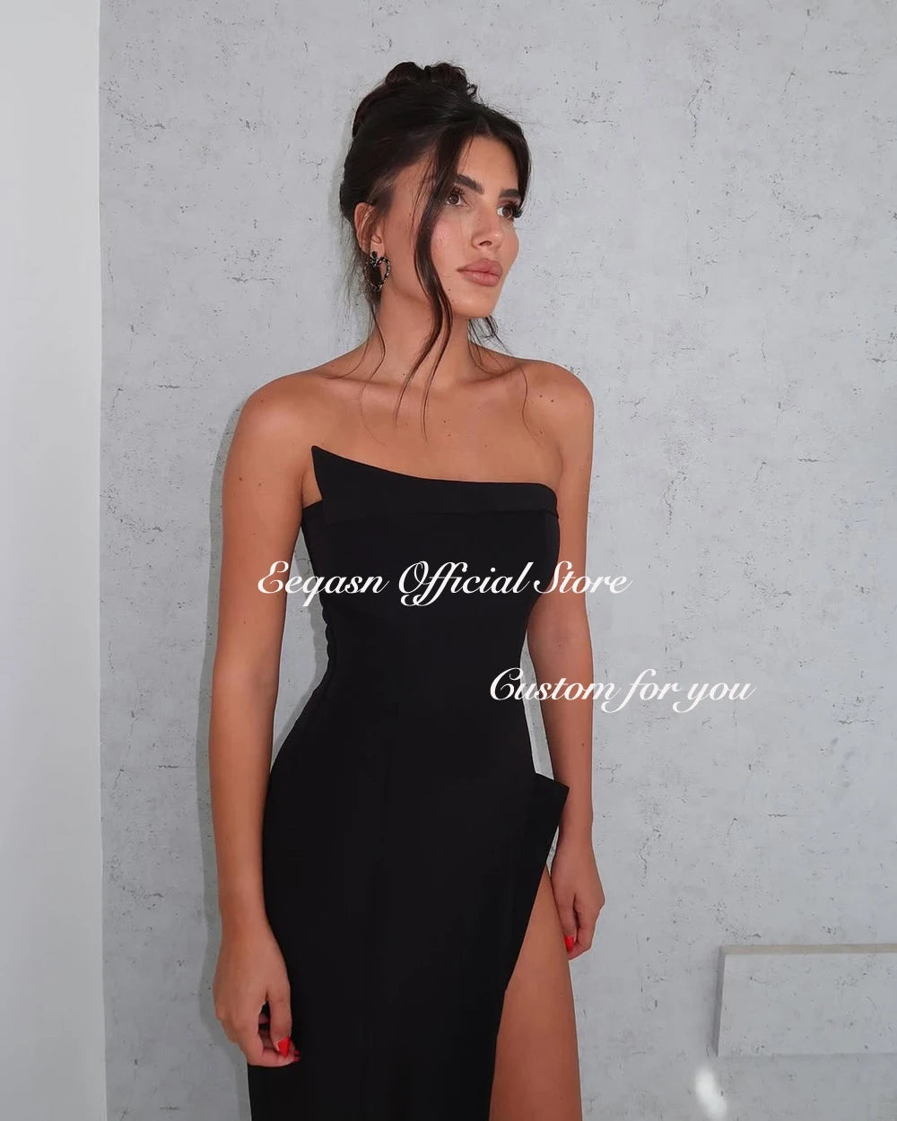 Customized Women's Evening Party Dresses Special Occasion Dress Leg Split Prom Gown Luxury Mermaid New فساتين سهرة 2025