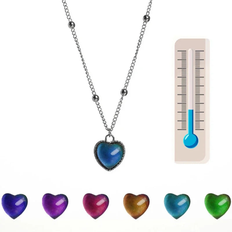 Creative Mood Color Change Necklace