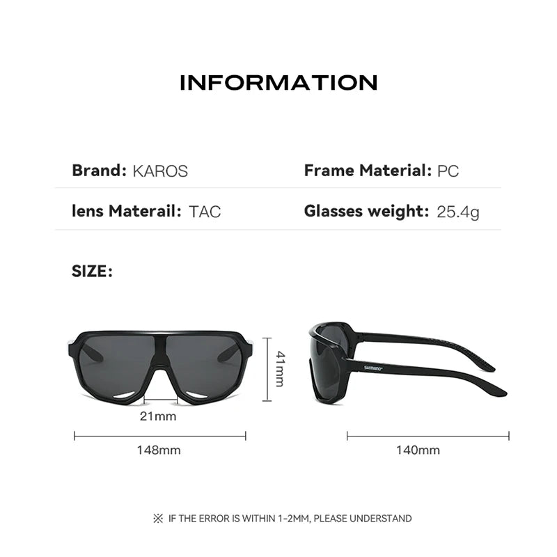 KAROS Polarized UV400 Sunglasses for Outdoor