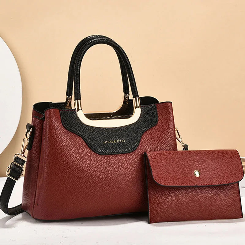 2025 Luxury Monogram Leather Shoulder Bag