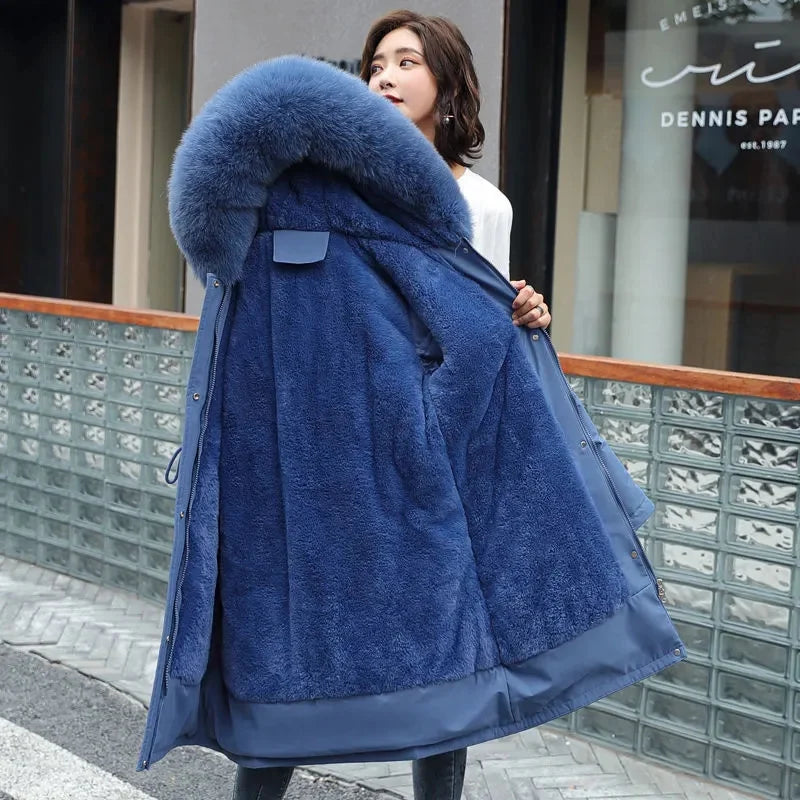 Winter Jacket 2025 New Women Parka Clothes