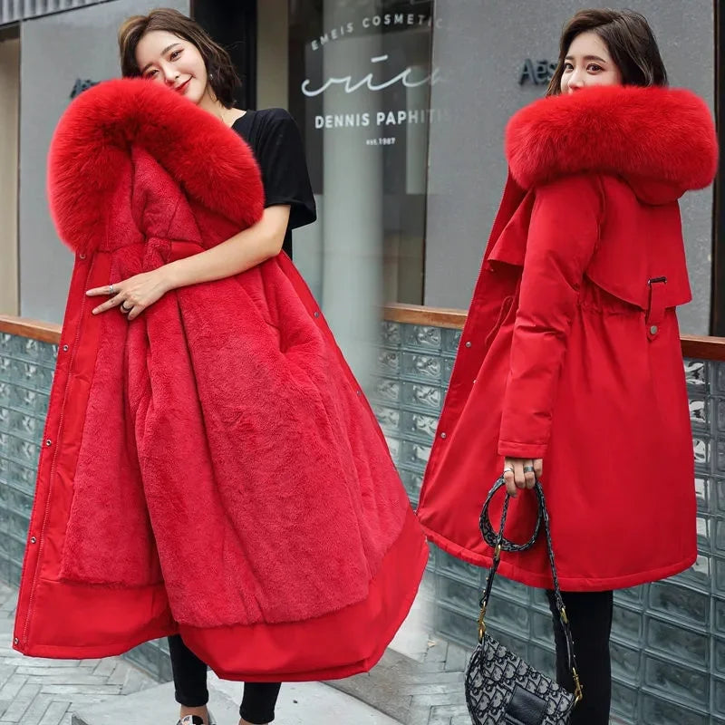 Winter Jacket 2025 New Women Parka Clothes
