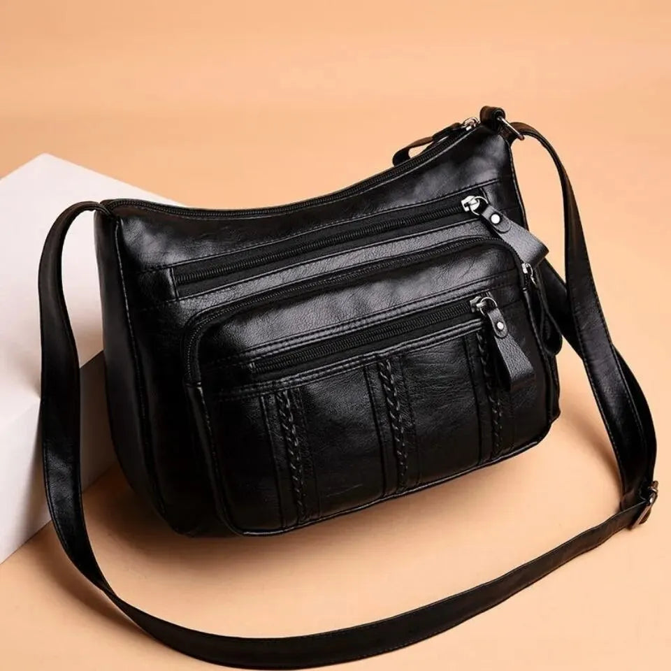 Multi-layered Large-capacity Women's Crossbody Bag