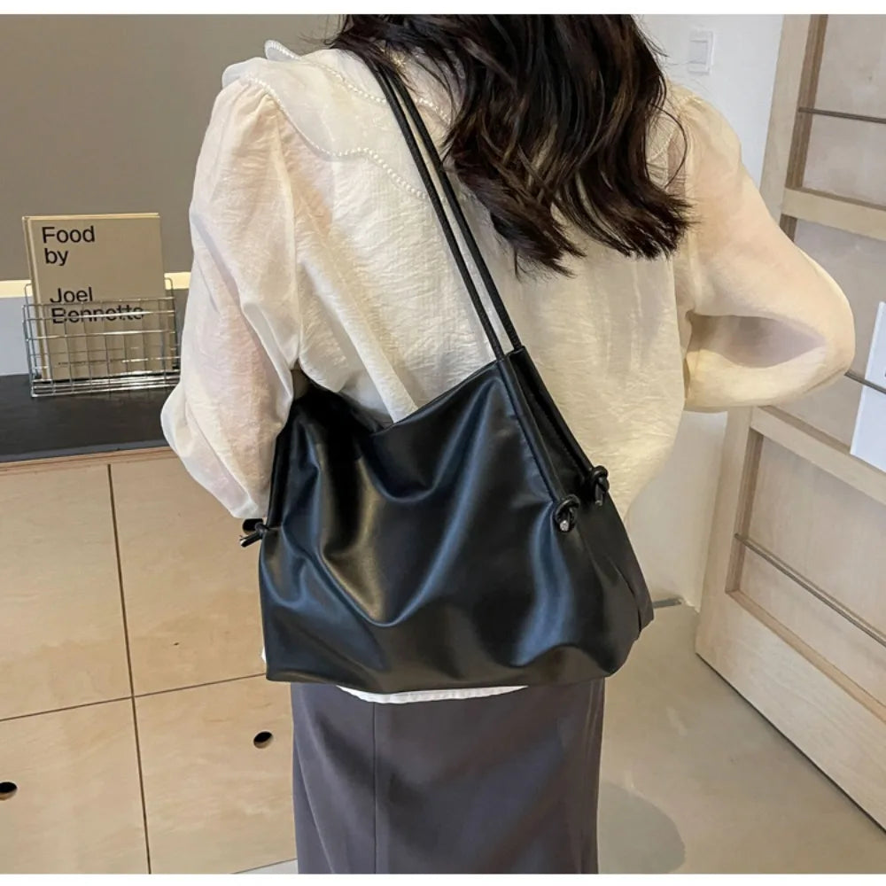 High Capacity PU Fashion Tote Bag