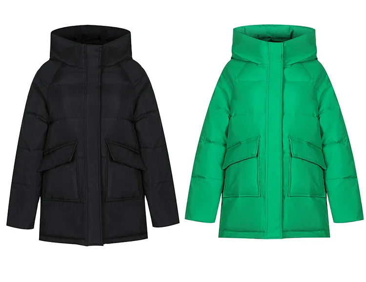 Women Winter Oversize Outwear Cotton Down Coat