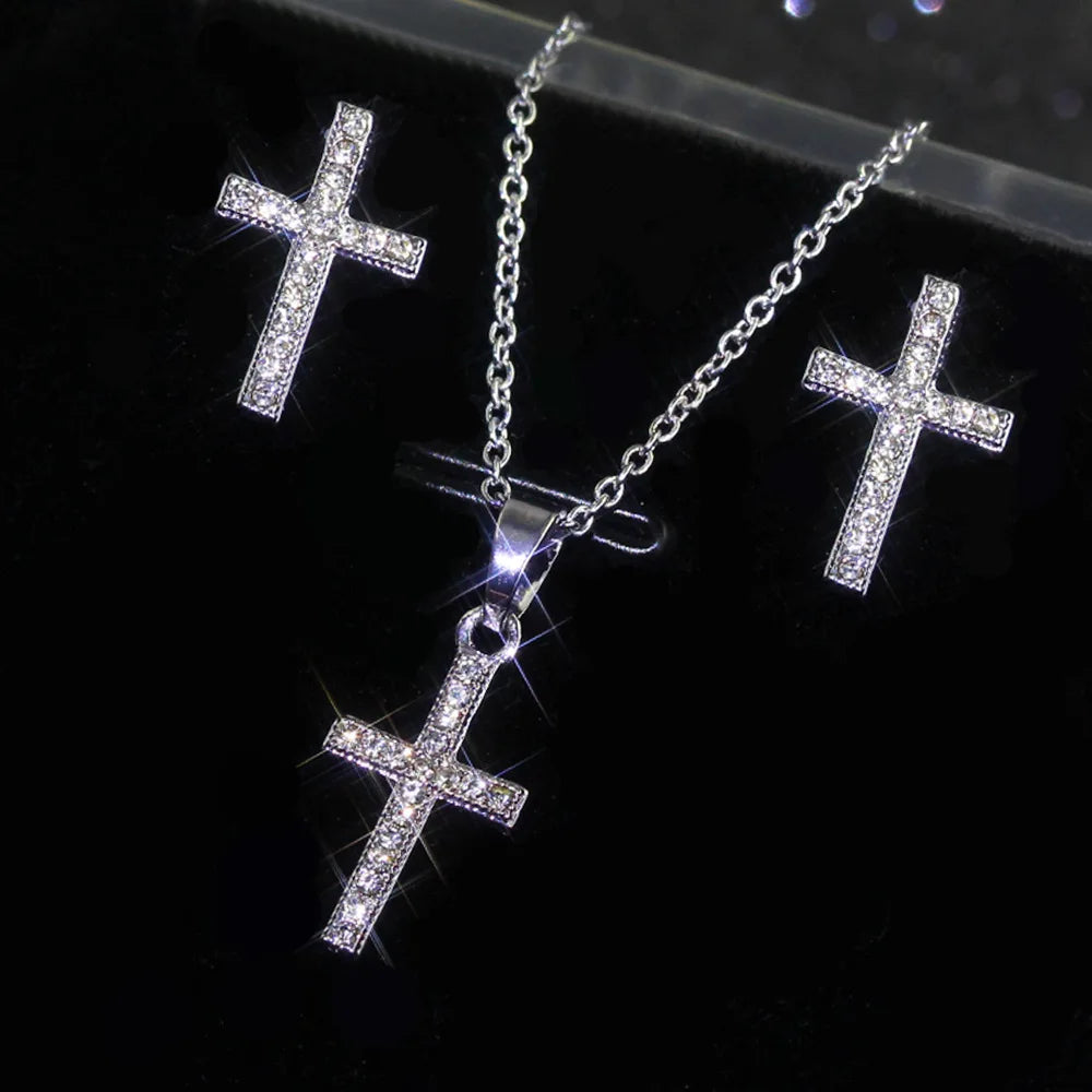 15-Design 925 Sterling Silver Bridal Jewelry Set