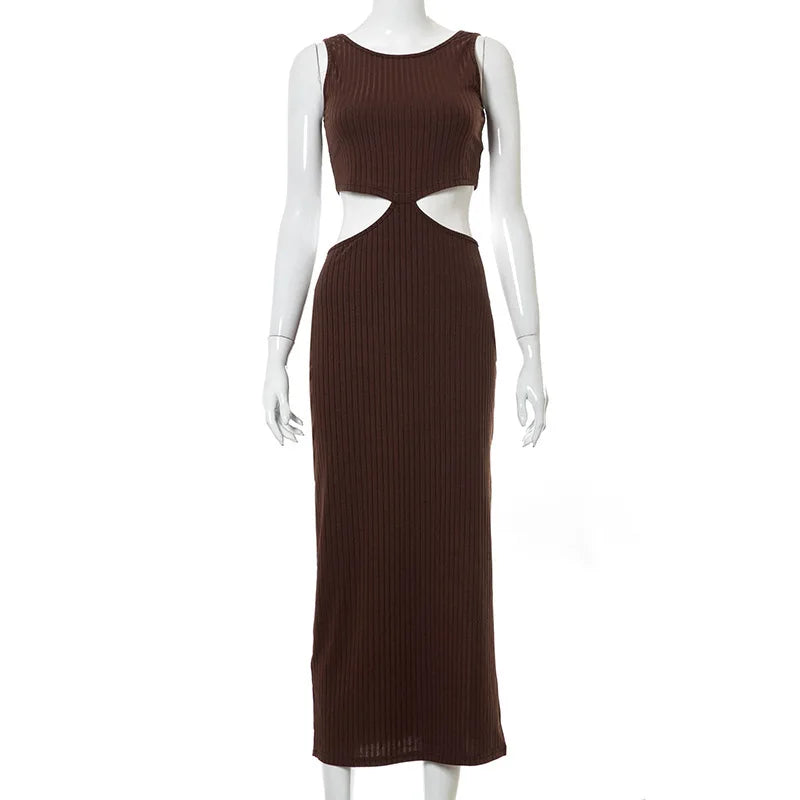 New Sexy Beach Dress Vacation Long Dress For Women Backless Summer Elegant Dress summer Party dresses Woman clothing vestidos