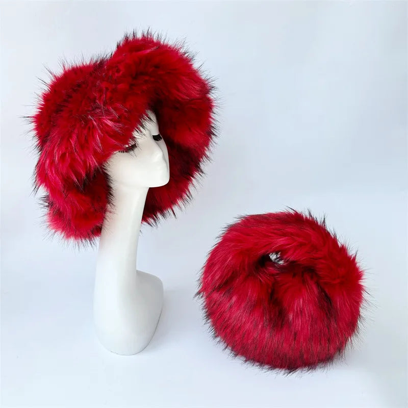 Punk Rock Style Women's Ball Bag Y2K bucket hat