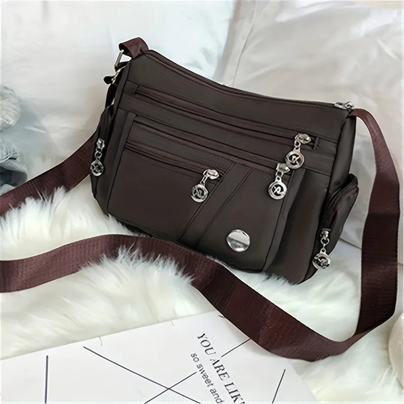 Waterproof Oxford Large Capacity Crossbody Bag