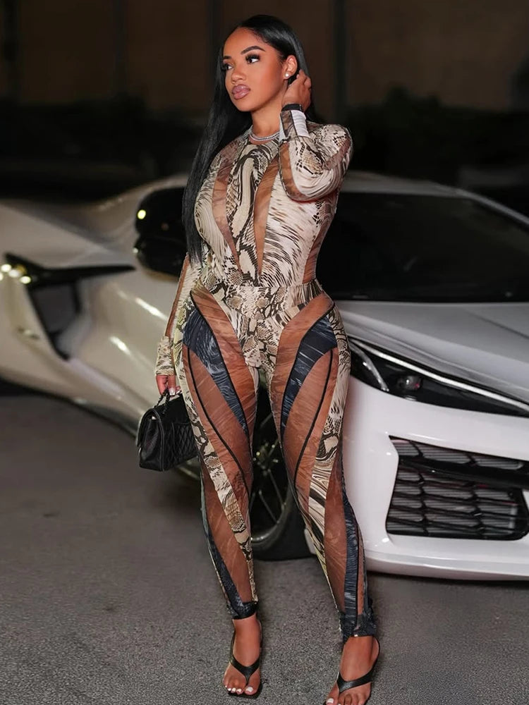 Sisterlinda Attractive Coquette Women 2 Piece Set Fashion Y2K Printed Full Sleeve O-neck Tops+High Waist Pants Female Outfits