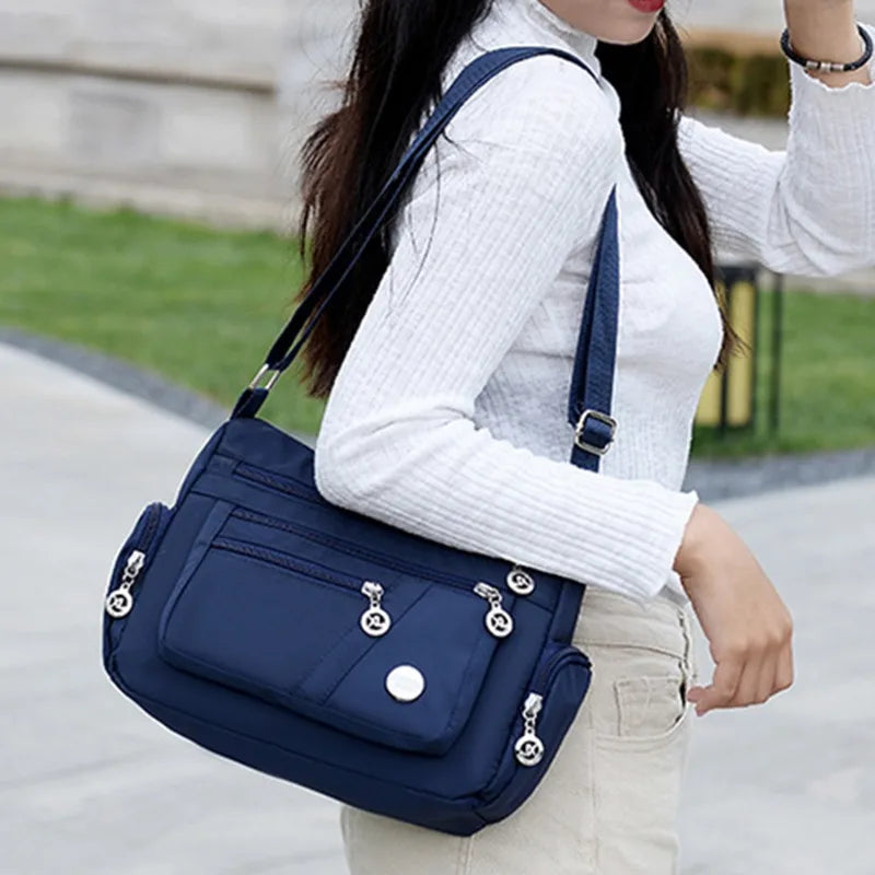 Waterproof Oxford Large Capacity Crossbody Bag