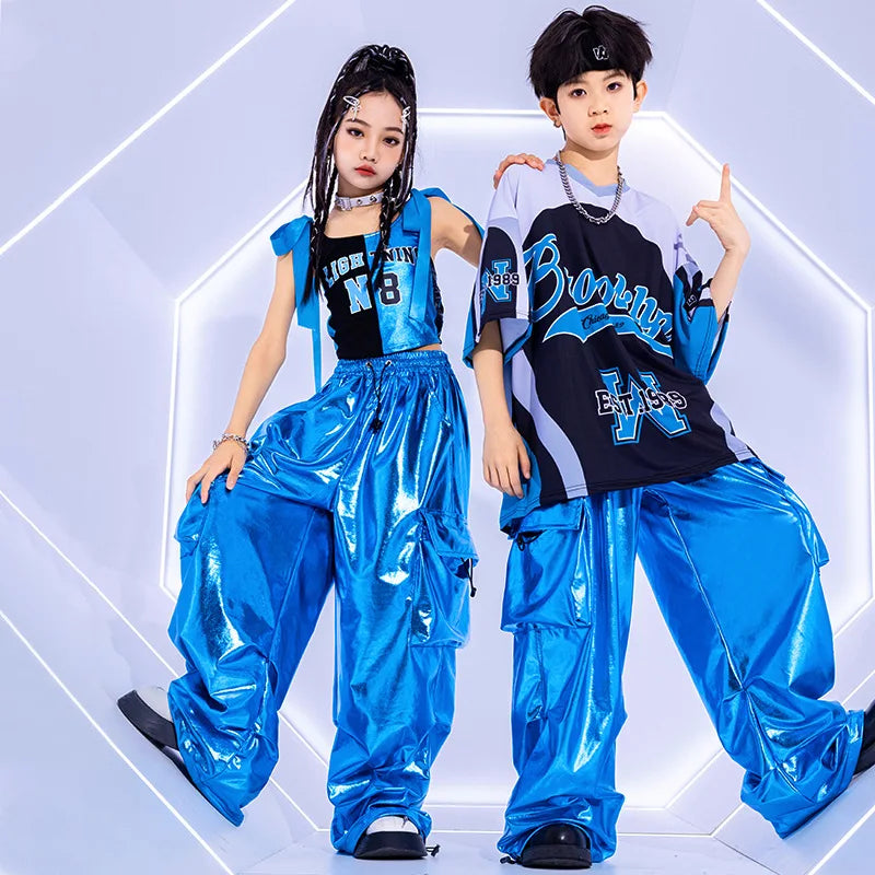 Girls' Hip Hop & Streetwear Performance Set