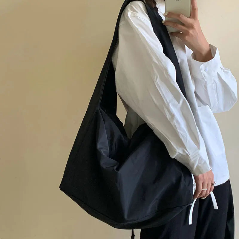 Women’s Large Canvas Shoulder Tote Bag