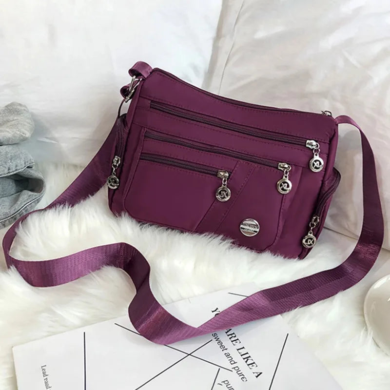 Waterproof Oxford Large Capacity Crossbody Bag