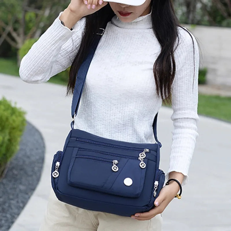 Waterproof Oxford Large Capacity Crossbody Bag