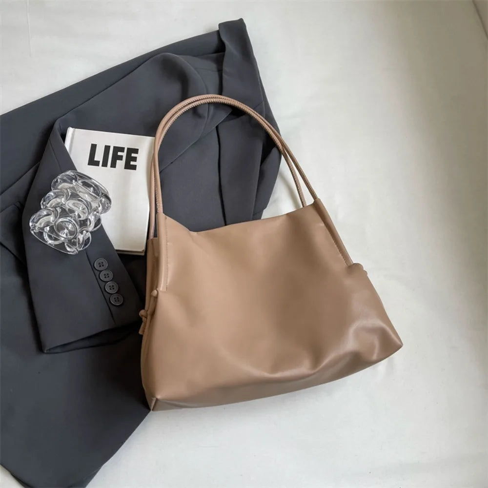 High Capacity PU Fashion Tote Bag