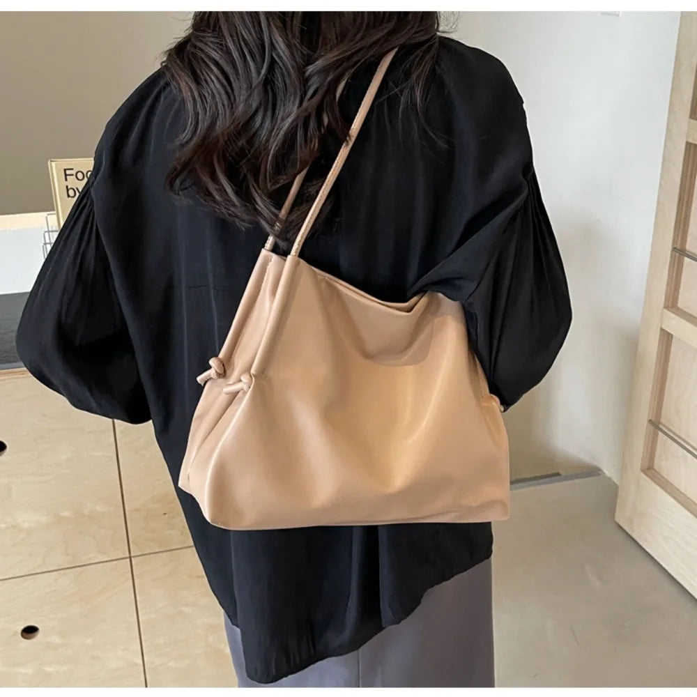 High Capacity PU Fashion Tote Bag