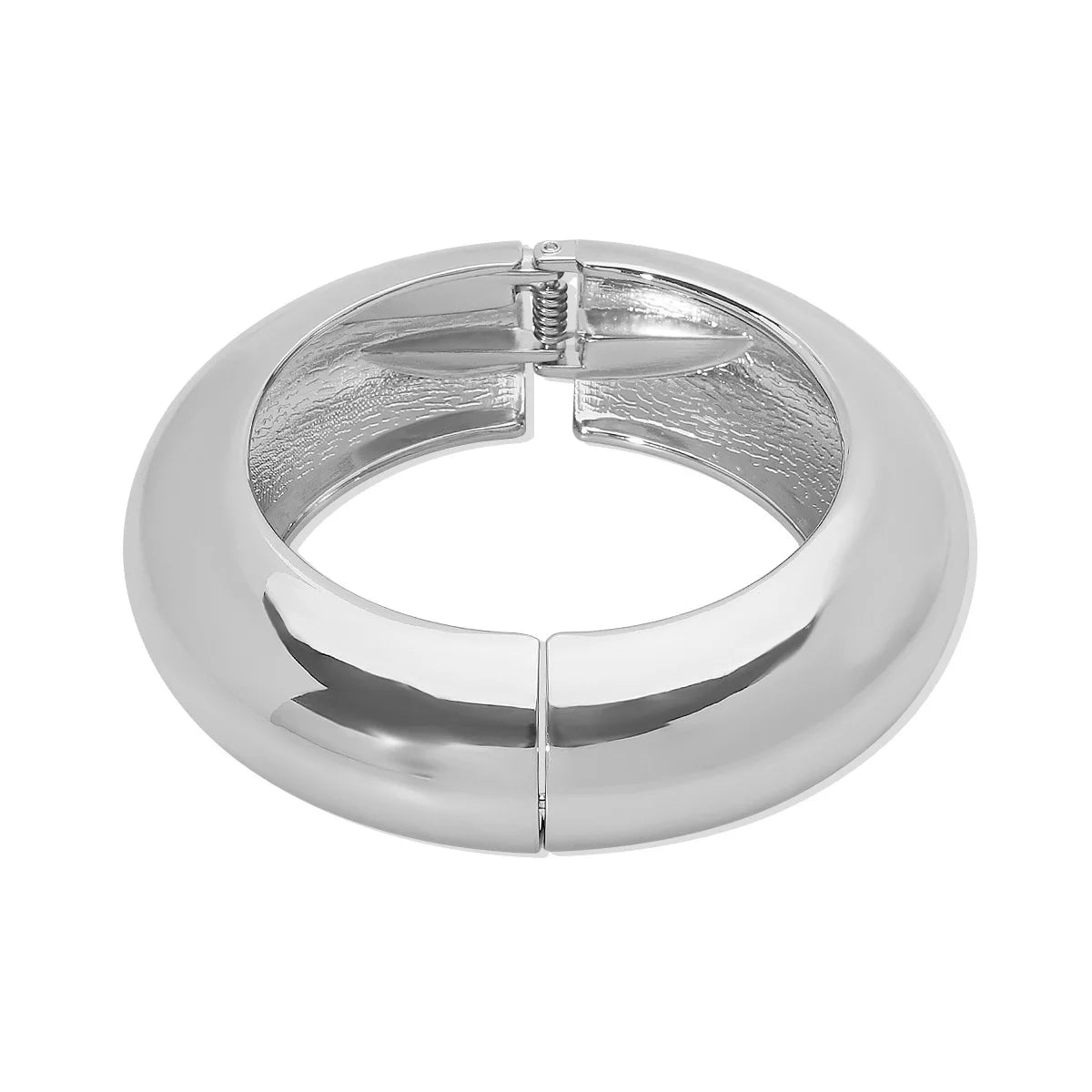 Exaggerated Punk Metal Spring Bangles