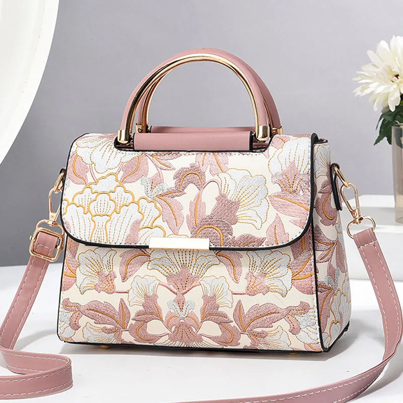 2025 Trendy Stripe Colorblock Shoulder Bag