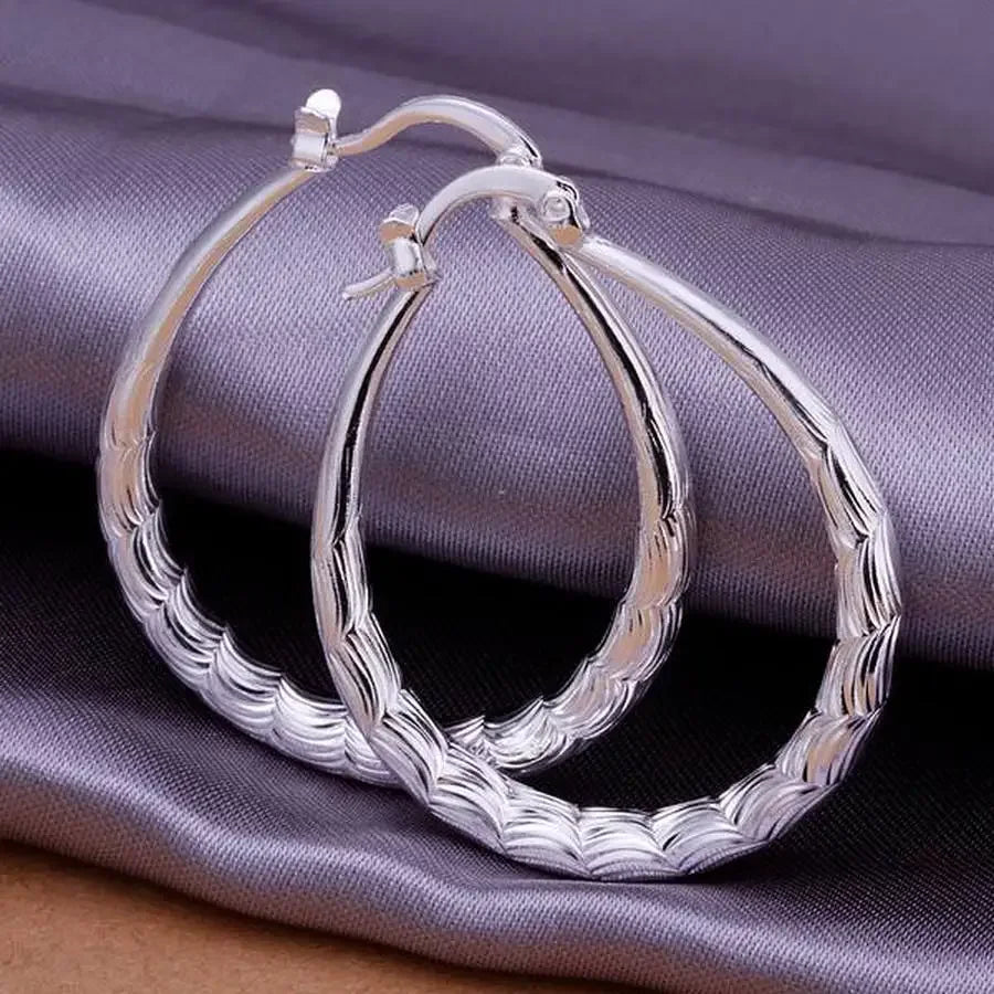 SAIYE 925 Sterling Silver Wedding Hook Earrings