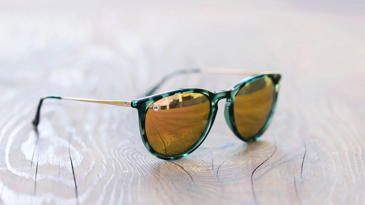Men Slate Tortoise Shell / Rose Gold Mary Janes Sunglass