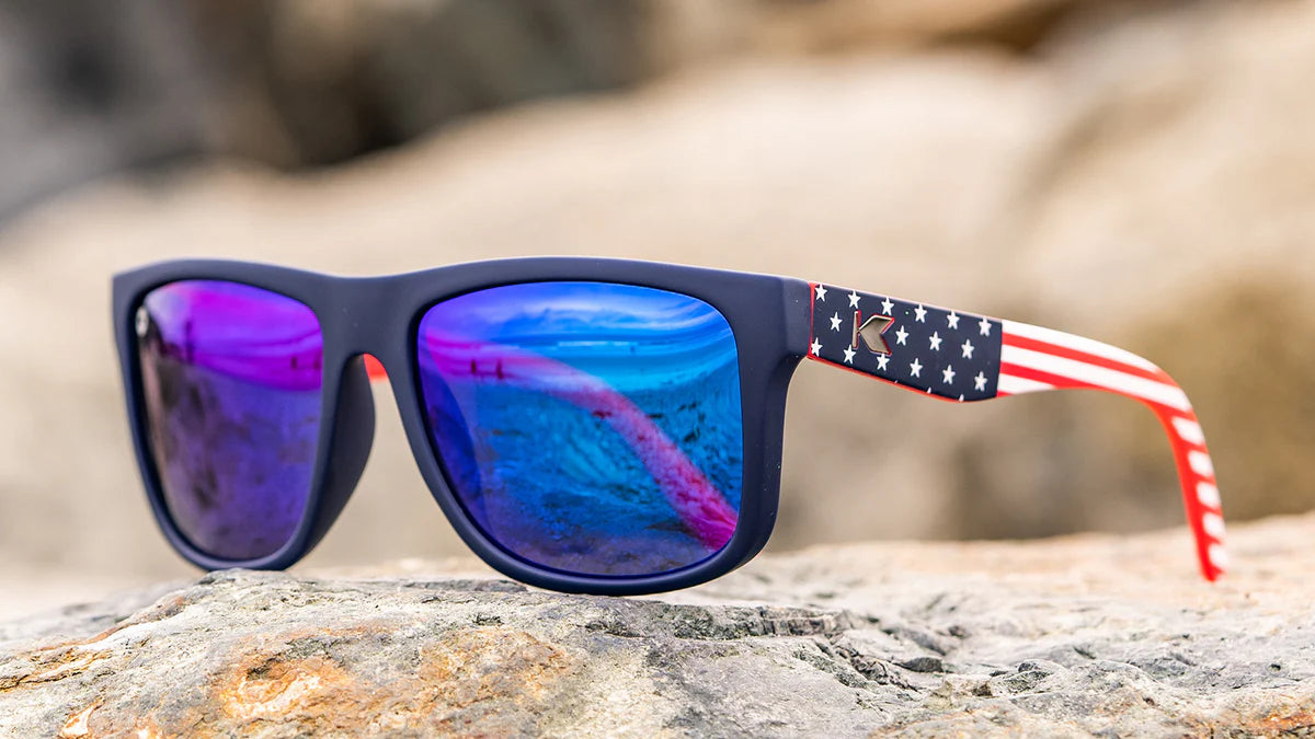 Men Star Spangled Torrey Pines Sunglass