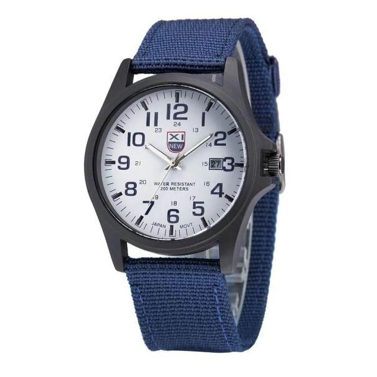 TIHLMK Watches for Men Mens Date Stainless Steel Military Sports Analog Quartz Army Wrist Watch