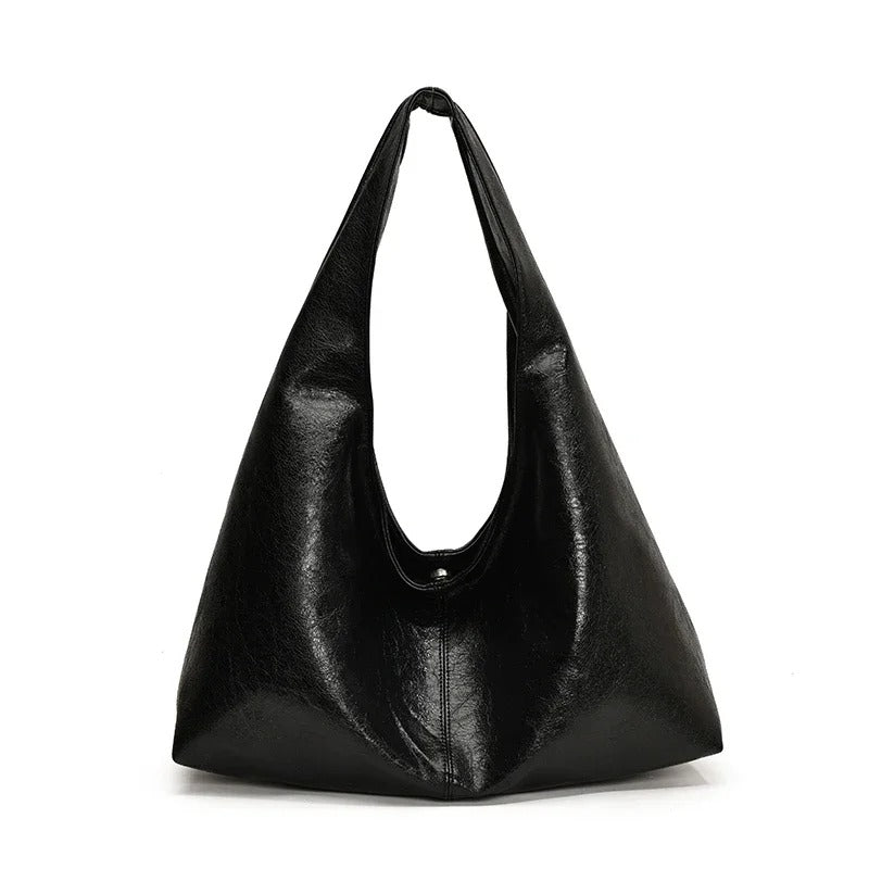 Y2K PU Leather Hobo Bag