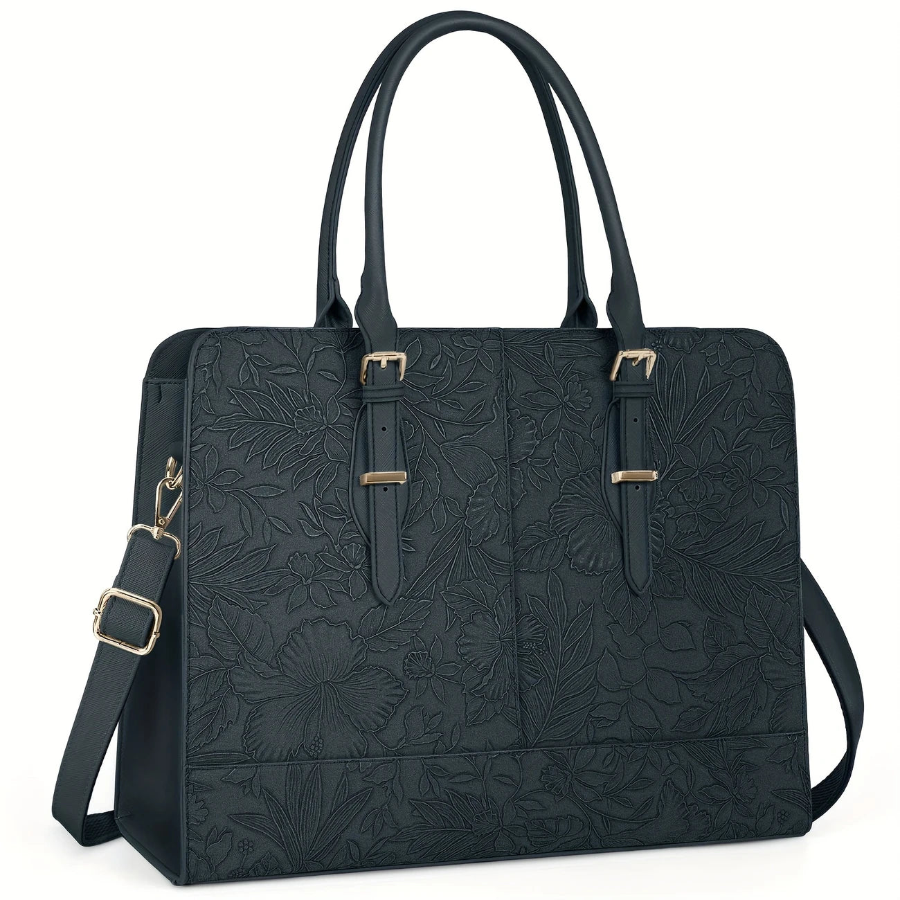 Women 15.6 Inch Computer Work Tote Business Office Professional Large Capacity Handbag