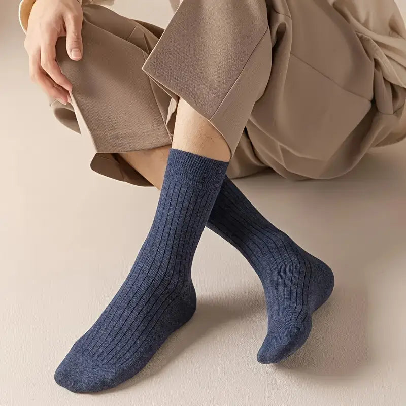 7pcs Men's Long Business Socks