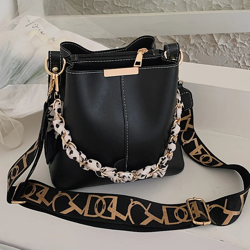 Women's Elegant Bohemian Bucket Crossbody Bag
