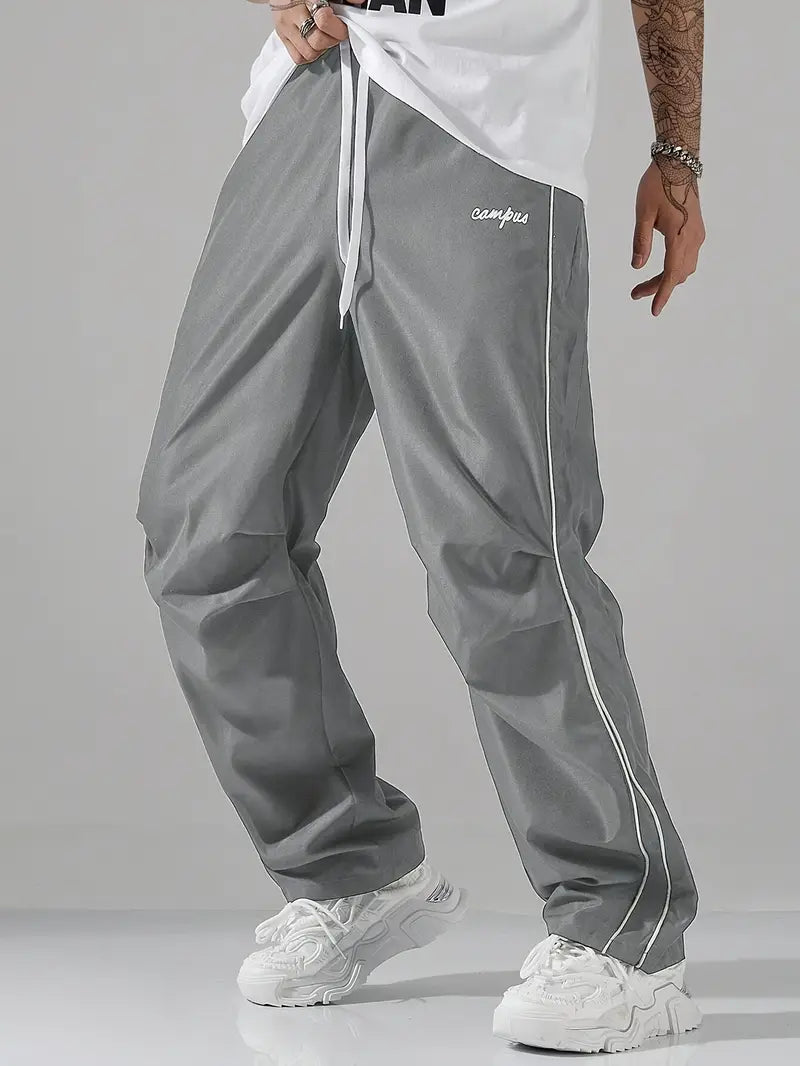 Men's Striped Sports Slacks