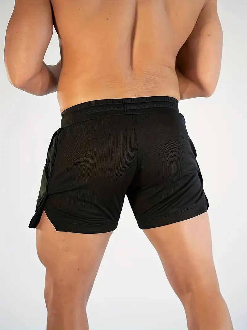 Men's Athletic Shorts - Black