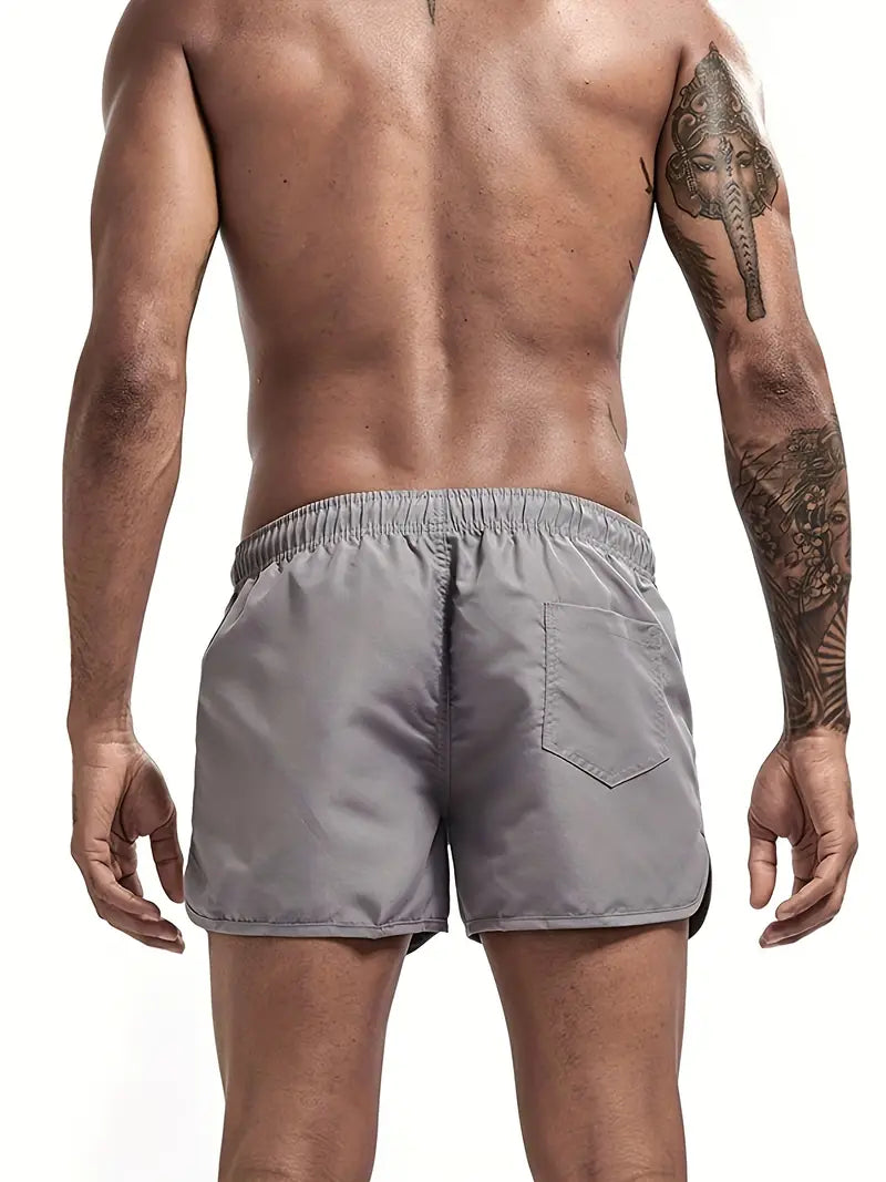 2-Pack Men's Quick-Dry Beach Shorts