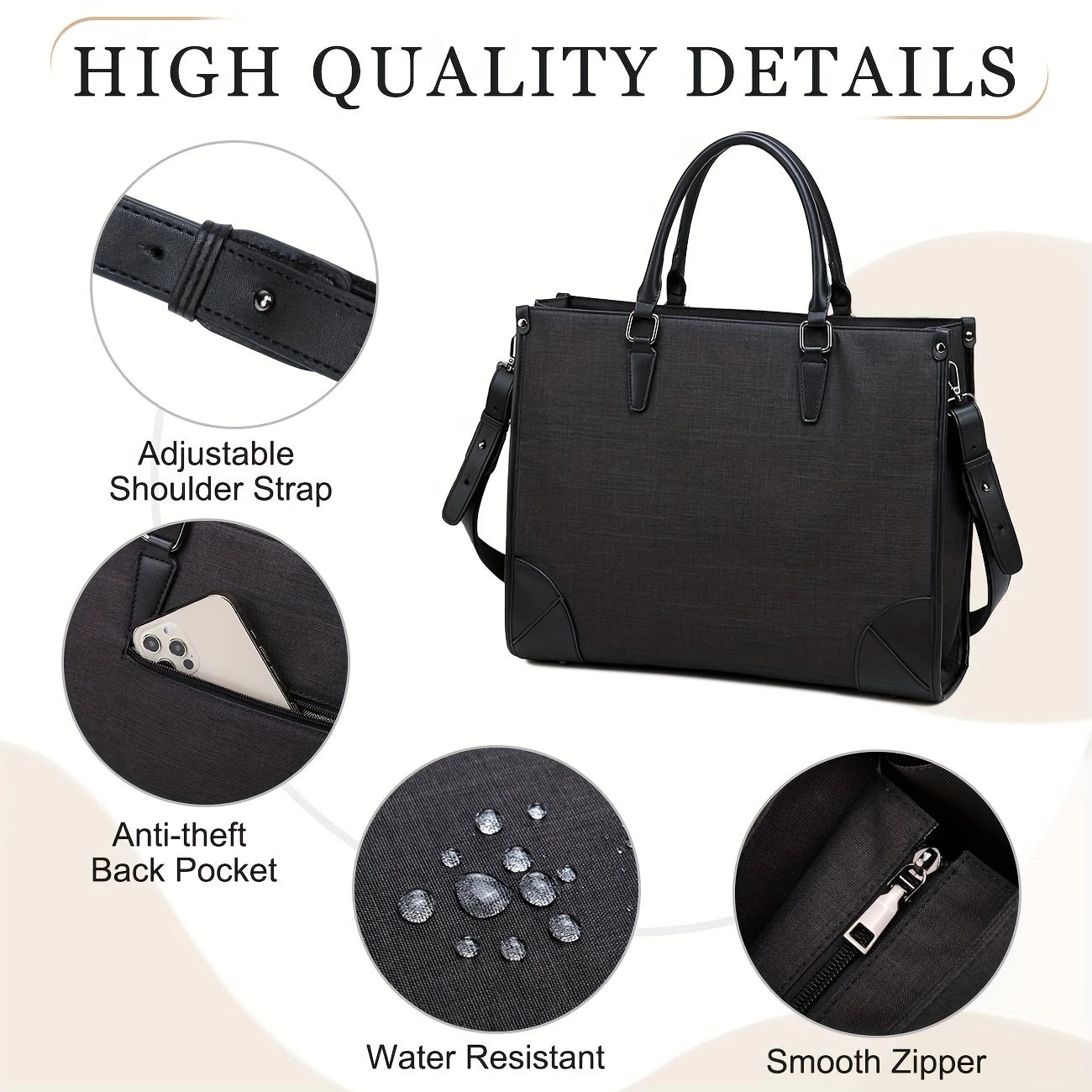 Women  Tote Bag,Perfect for Work and Business Commute