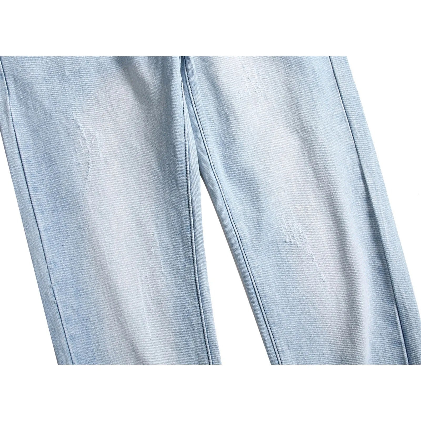 Men's Retro Style Washed Slim Fit Stretch Denim Jeans