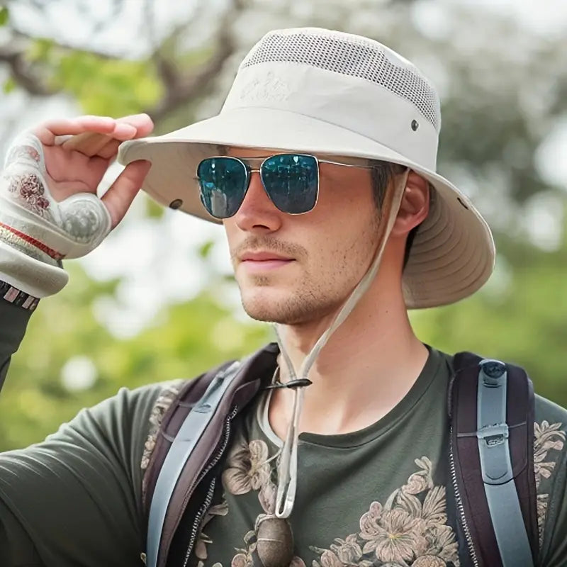 Men's Foldable Mesh Breathable Sun Hat