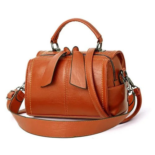 REPRCLA Elegant PU Leather Shoulder Bag
