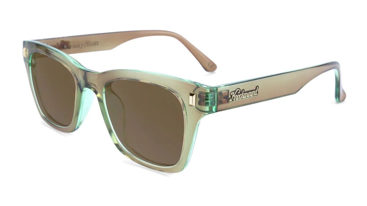 Men Aged Sage / Amber Seventy Nines Sunglass