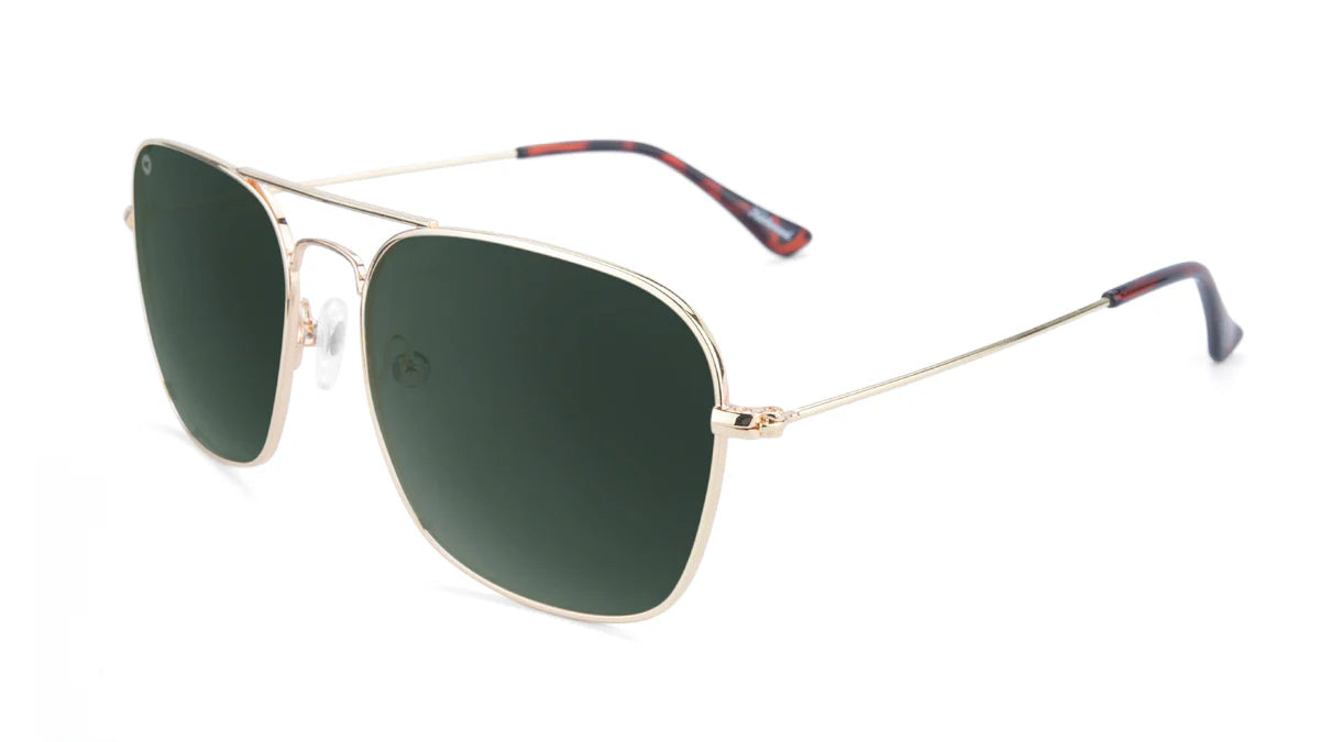 Men Gold / Aviator Green Mount Evans Sunglass