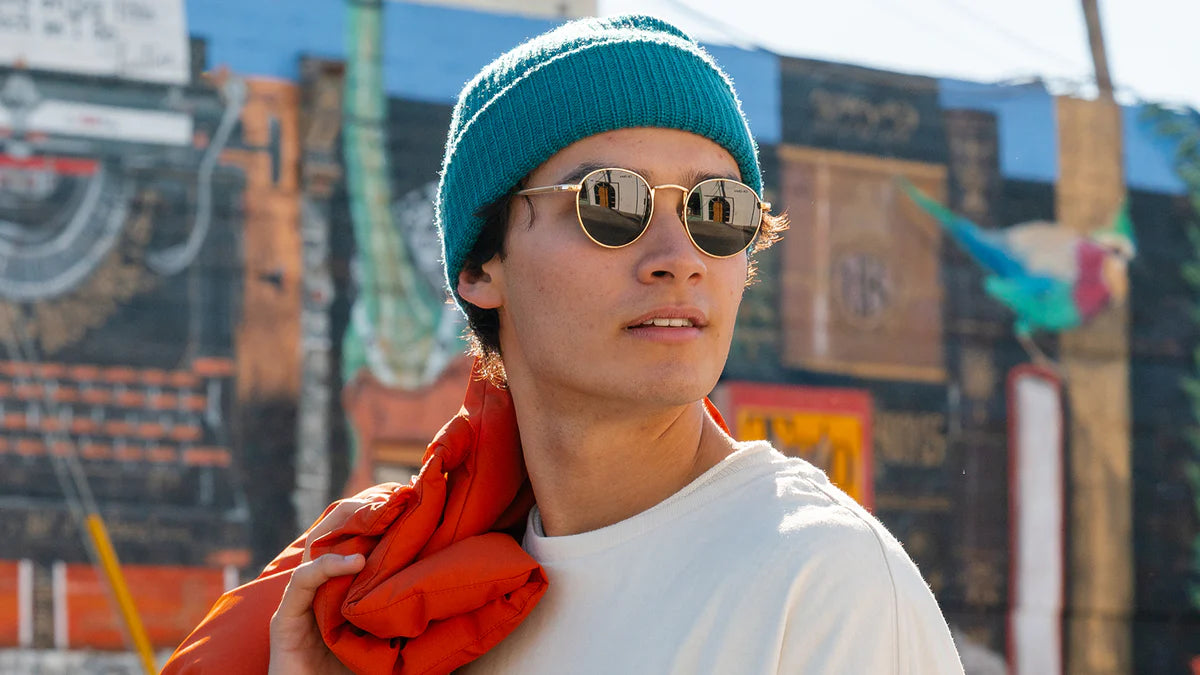 Gold / Aviator Green Love & Haights Sunglass