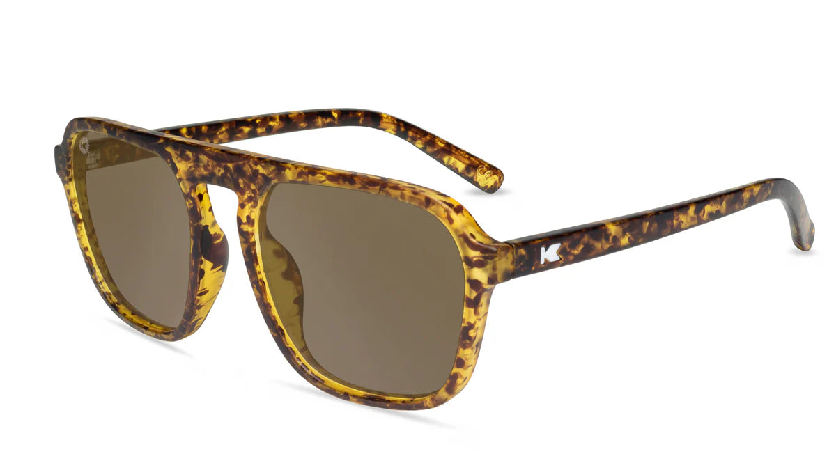 Matte Tortoise Shell / Amber Pacific Palisades Sunglass