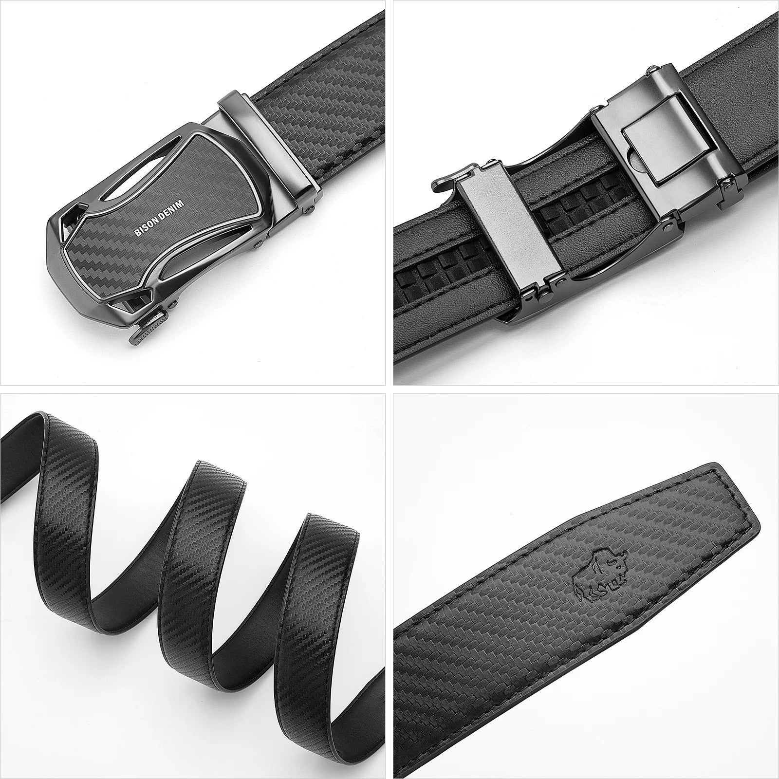 Men's Genuine Leather Belt 125cm