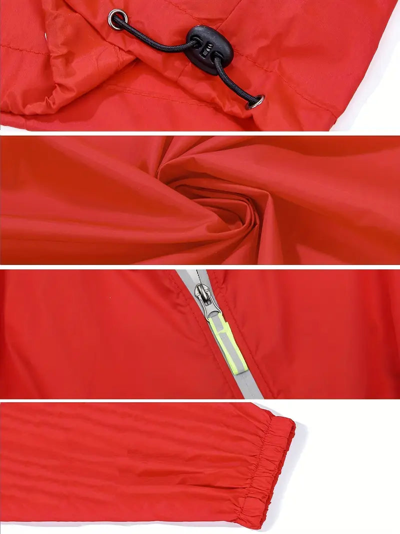 Men's Lightweight UV Protection Hooded Jacket