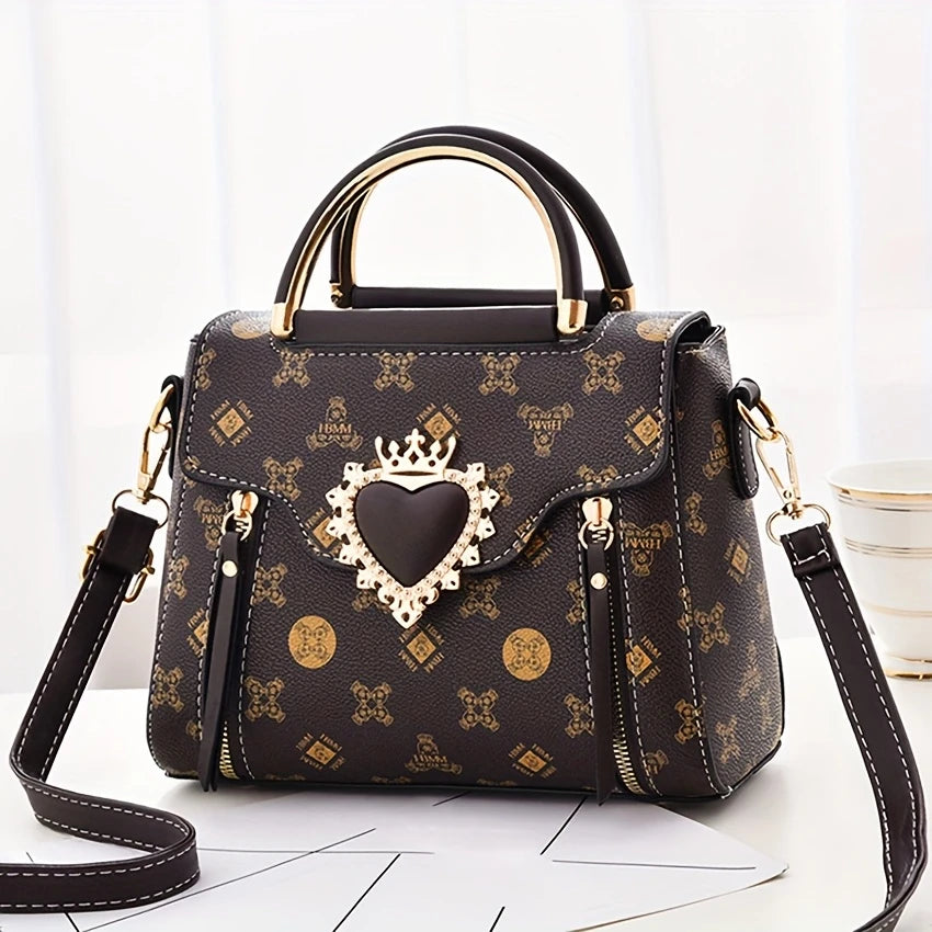 Fashionable Heart-shaped Women'S Bag
