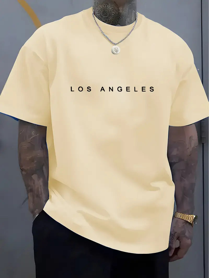 Men'S Trendy Round-Neck T-Shirt