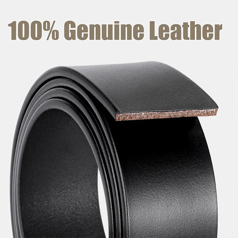 Maikun Genuine Leather Men's Belt 110 cm