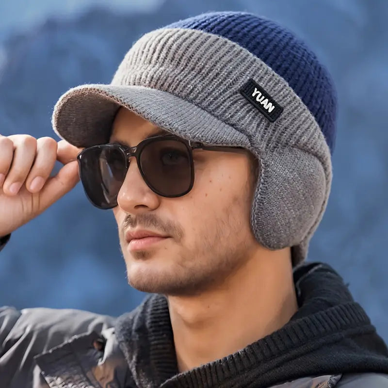 Dual-Tone Knit Adventure Ready Baseball Cap