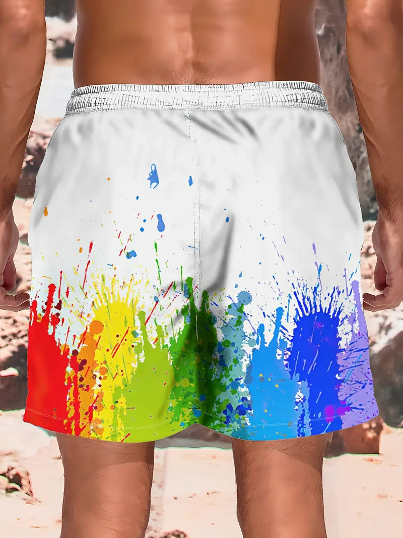 Men's Summer Casual 3D Print Shorts