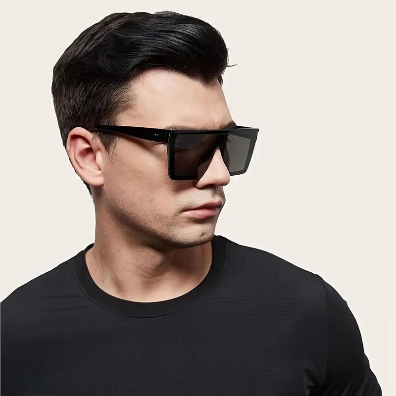 Stylish Flat-Top Glasses for Men